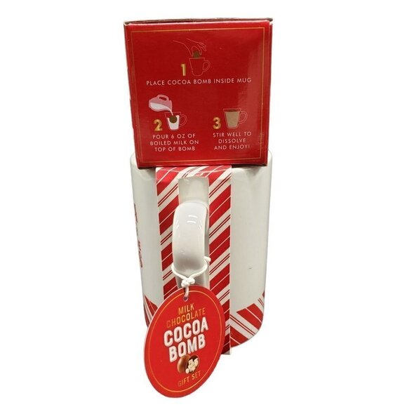 Cocoa Bomb Mug - Milk Chocolate - Marshmallows - Christmas - Secret Santa Gift - Picture 5 of 8